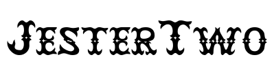 JesterTwo Font Image