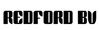 Redford BV Font Image