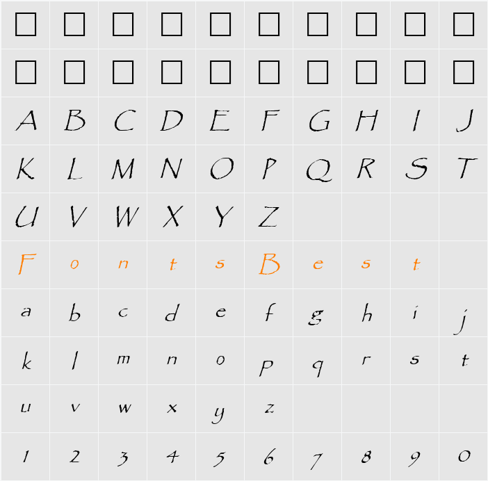 Paradox Character Map