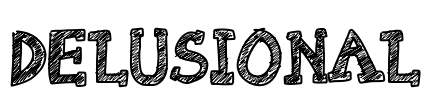 Delusional Font Image