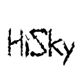 HiSky Font Image