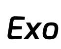 Exo Font Image