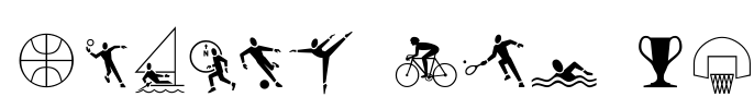Sports One MT Font Image