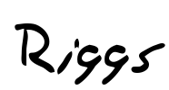 Riggs Font Image