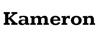 Kameron Font Image