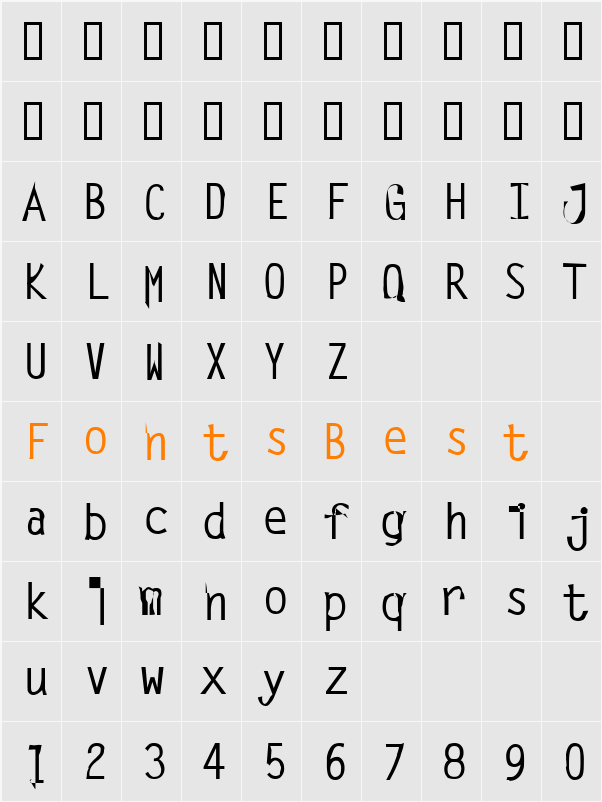 Leak Character Map
