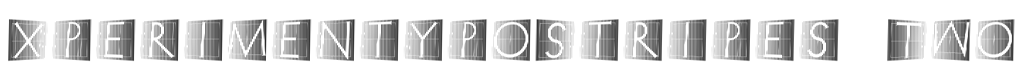 XperimentypoStripes-Two