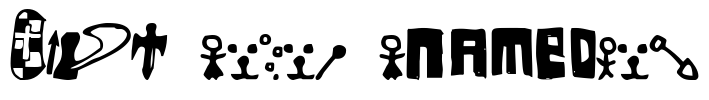 FSO never named Font Image
