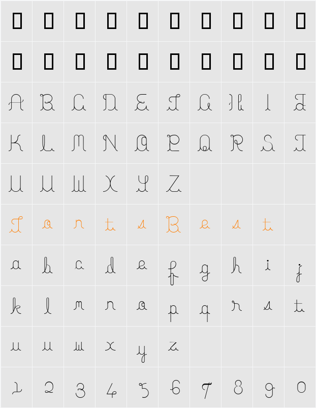 ito Character Map