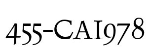 455-CAI978