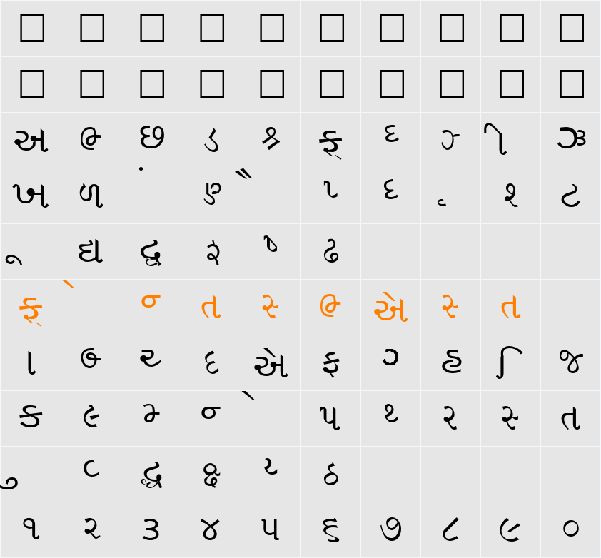 Vakil_01 Character Map