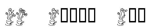 KR Magic Tea Font Image