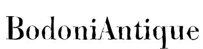 BodoniAntique