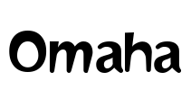 Omaha Font Image