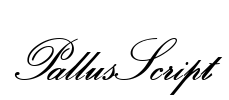 PallusScript Font Image