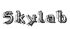 Skylab Font Image