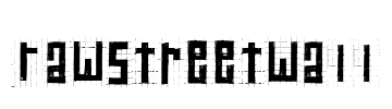 RawStreetWall Font Image