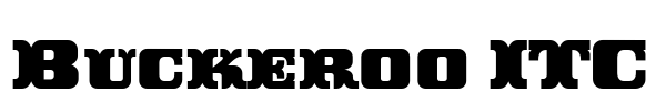 Buckeroo ITC Font Image