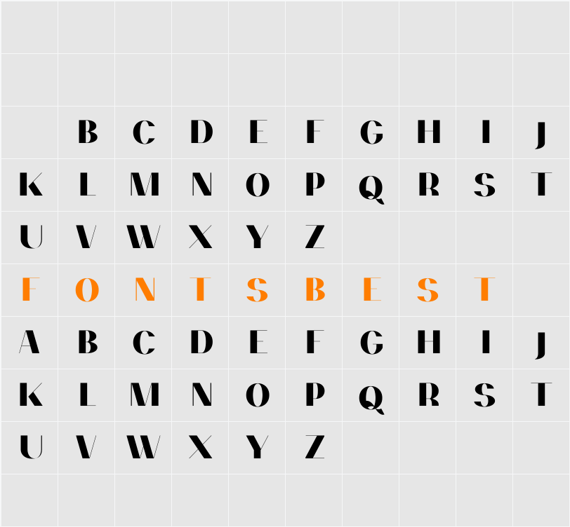 PassionSansPDce Character Map