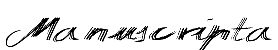 Manuscripta Font Image
