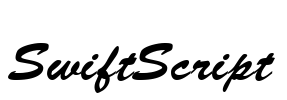 SwiftScript Font Image