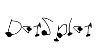 DotSplot Font Image