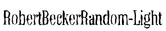 RobertBeckerRandom-Light