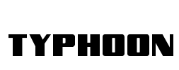 Typhoon Font Image