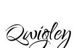 Qwigley Font Image