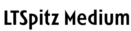 LTSpitz Medium Font Image