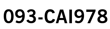 093-CAI978 Font Image