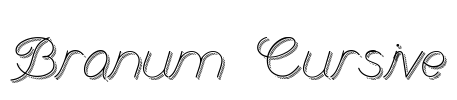 Branum Cursive