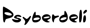 Psyberdeli Font Image