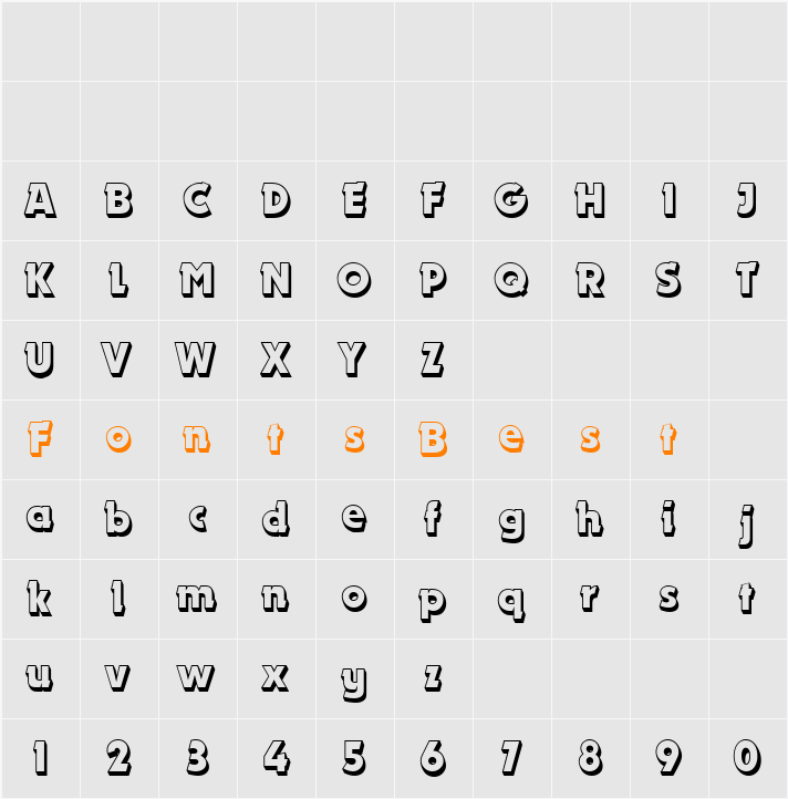 Nuts Character Map