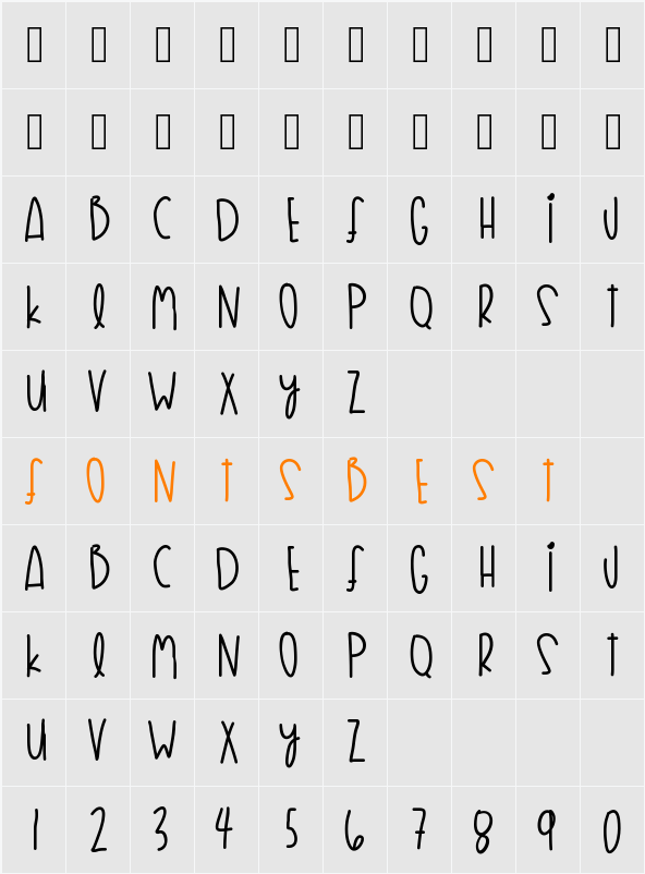 FlyknitLife Character Map