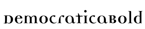 DemocraticaBold