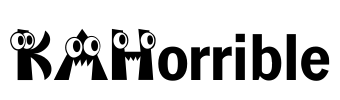 KAHorrible Font Image
