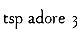 tsp adore 3