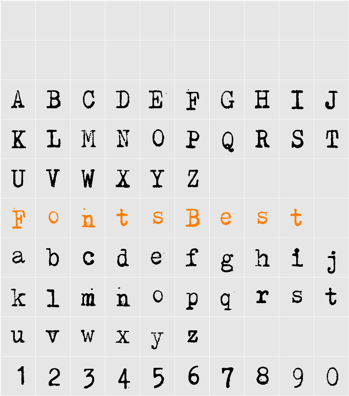Why do we blink so frequently? Character Map