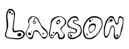 Larson Font Image