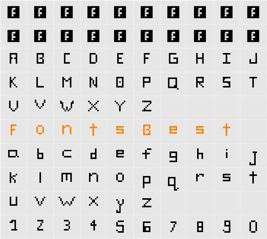 Blank Character Map