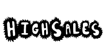 HighSales Font Image