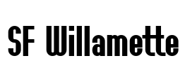 SF Willamette Font Image