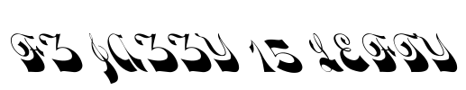 FZ JAZZY 15 LEFTY Font Image