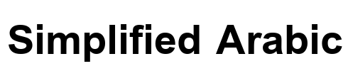 Simplified Arabic