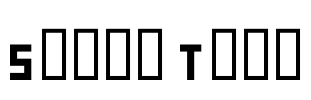 Small Talk Font Image
