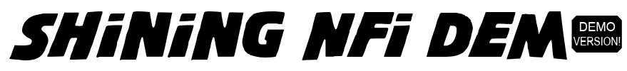 Shining NFI Demo Font Image