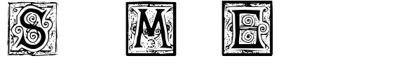 See My Etchings Font Image