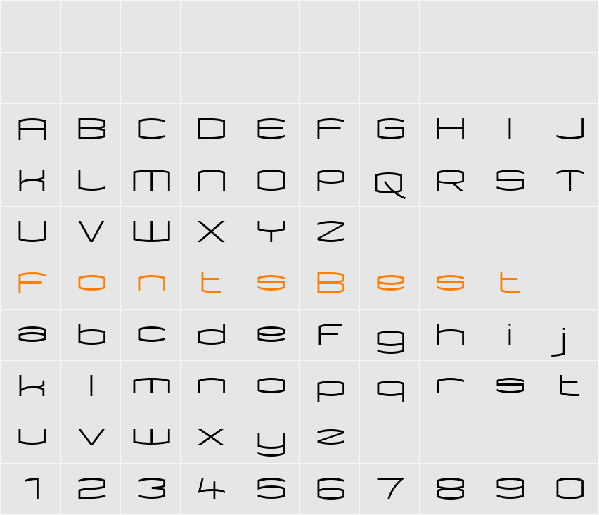 Kameleon Character Map