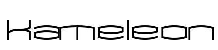 Kameleon Font Image